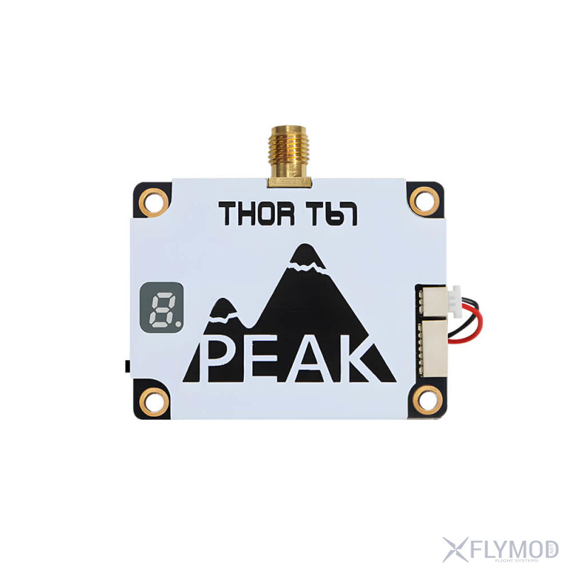 Відео передавач PEAK THOR T67 6 1G - 7 2G 3W 64 канали FPV VTX
