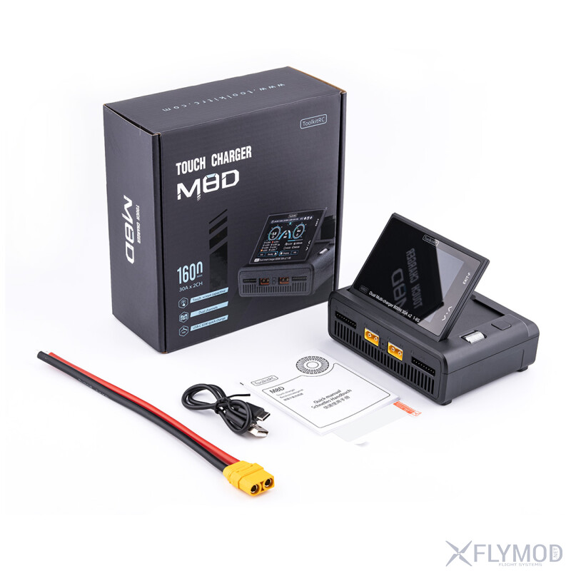 Зарядний пристрій ToolkitRC M8D 800W 30A 1-8S