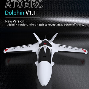 Літаюче крило Atomrc Dolphin Fixed-wing 845мм RTH