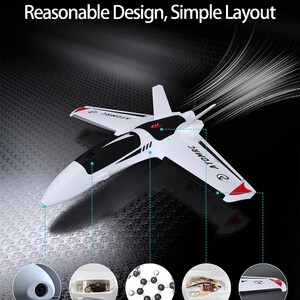 Літаюче крило Atomrc Dolphin Fixed-wing 845мм RTH
