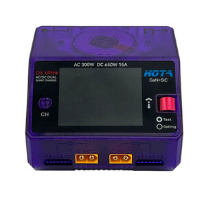 Зарядний пристрій HOTA D6 Ultra Dual 300W 15A 1-6S LiPo AC DC