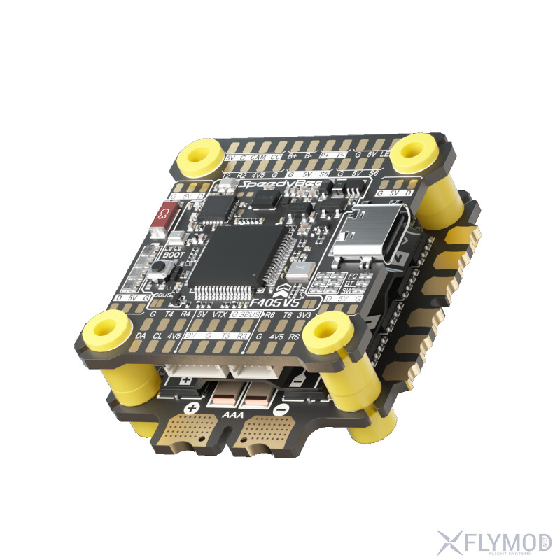 Стек контролю польоту SpeedyBee F405 V5 OX32 55A 30x30 FC ESC