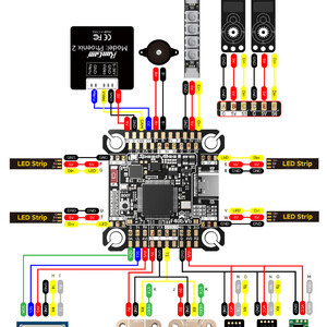 Стек контролю польоту SpeedyBee F405 V5 OX32 55A 30x30 FC ESC