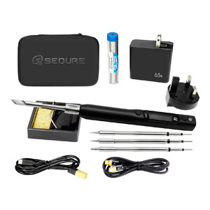 Електричний паяльник SEQURE S99 PD   QC   DC   PPS комплектація