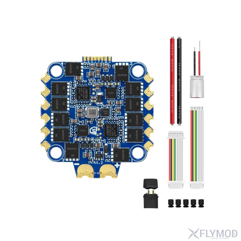 Регулятор швидкості SEQURE Blueson A2 70A 128KHz 4в1 6-8S ESC