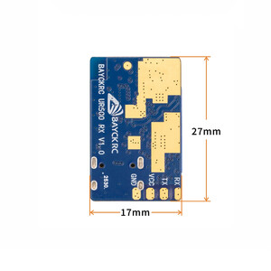 Приймач BAYCKRC UR500 Dual Band 868MHz 900MHz 2 4GHz RX розміри