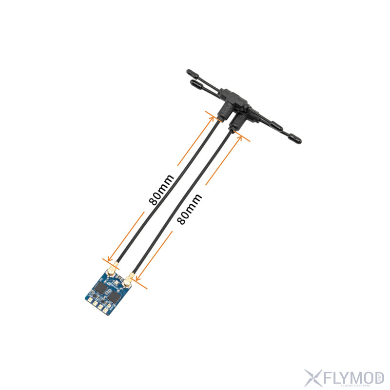 Приймач BAYCKRC RRD1 2 4GHz RX розмір антени 80мм