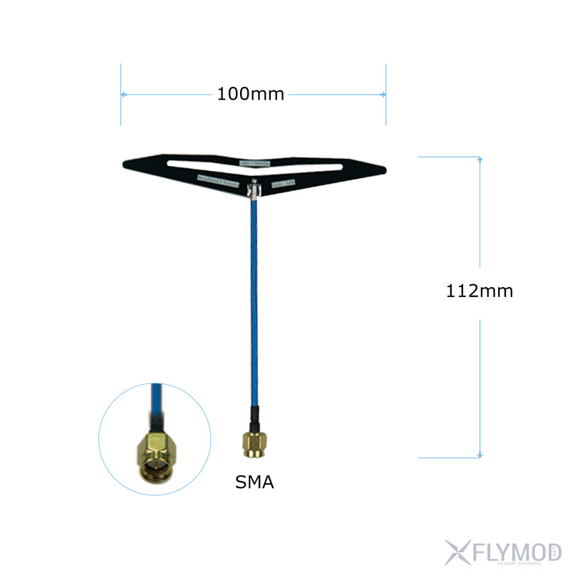 Антена Maple Wireless 1 4G 3dBi size розміри