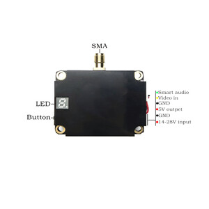 Передавач Skyzone TX6704 6 1-7 2G 4W на 64 канали VTX діаграма підключення