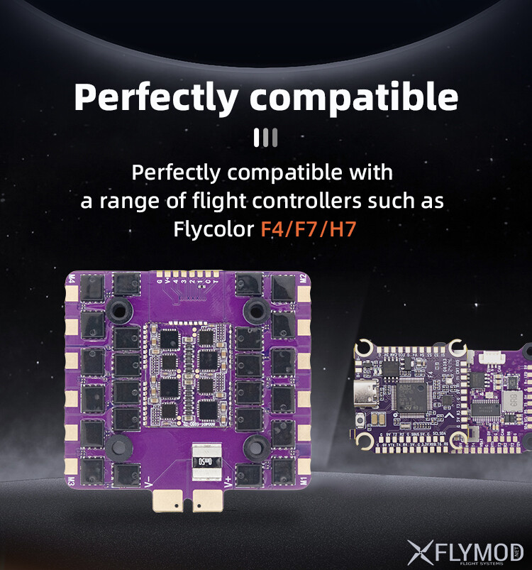 Регулятор швидкості FLYCOLOR BLS 05 4in1 80A 3-8S ESC