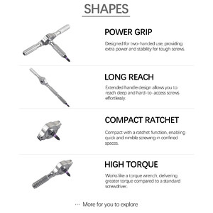 Набір викруток з тріскачкою 40в1