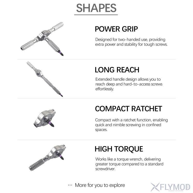 Набір викруток з тріскачкою 40в1