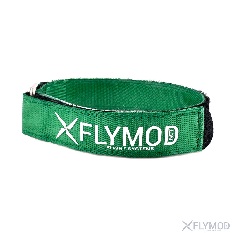 Тканинна липучка-стреп Flymod 350мм з силіконовим покриттям