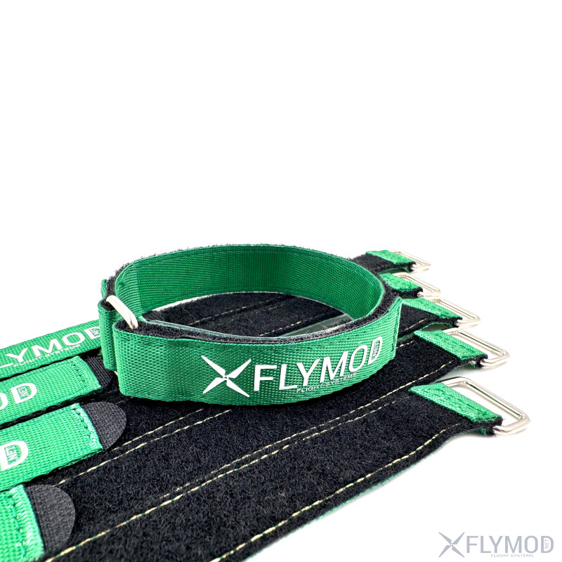 Тканинна липучка-стреп Flymod 350мм з силіконовим покриттям