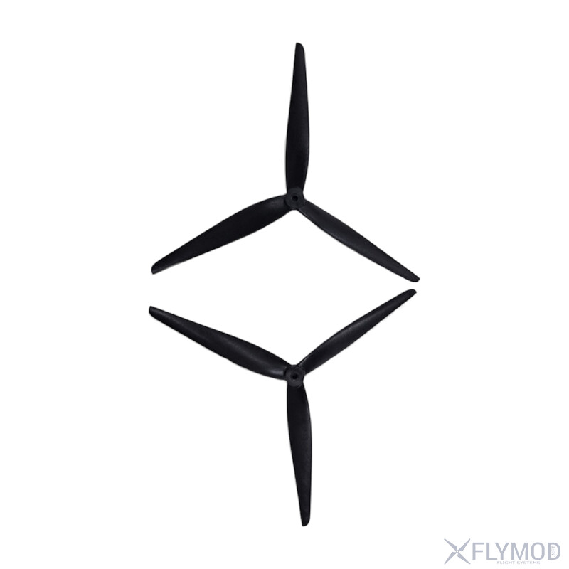 Пропелери RIY 13х9х3 на 3 лопаті комплект 2CW   2CCW