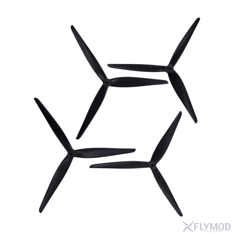 Пропелери RIY 13х9х3 на 3 лопаті комплект 2CW   2CCW