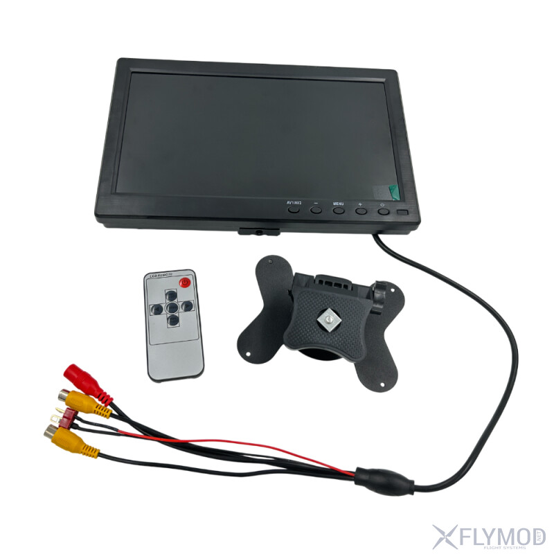 Монітор LCD 10 1  1024x600 TFT для FPV без синього екрана package комплектація