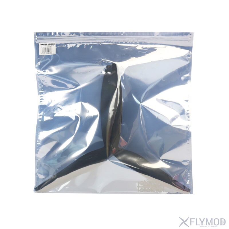 Пропелери Gemfan 16X8X3 на 3 лопаті  Пара 1CW 1CCW комплектація package