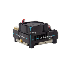 Відеопередавач Skyzone VT5850 CNC 6 2G 5W VTX на 64 канали розмір dimensions