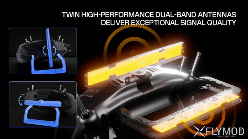 Апаратура радіокерування RadioMaster TX16S MK3 2 4GHz Sub-G 900MHz 16CH