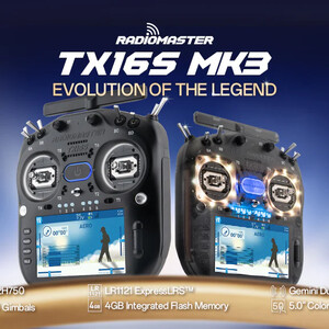 Апаратура радіокерування RadioMaster TX16S MK3 2 4GHz Sub-G 900MHz 16CH