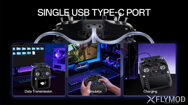 Апаратура радіокерування RadioMaster TX16S MK3 2 4GHz Sub-G 900MHz 16CH