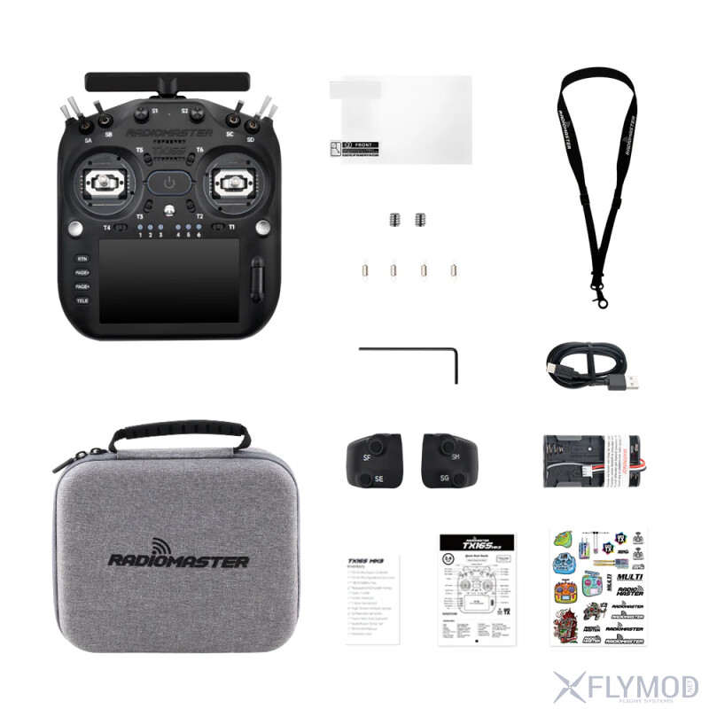 Апаратура радіокерування RadioMaster TX16S MK3 2 4GHz Sub-G 900MHz 16CH