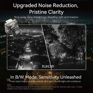 Камера RunCam Phoenix 2 Nite 1500TVL 1 2 8  CMOS 4 3 16 9 PAL NTSC