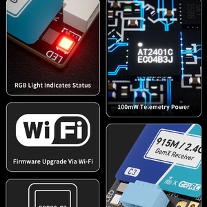 Приймач GEPRC ELRS 915M 2 4G C3 Gemini Xrossband RX