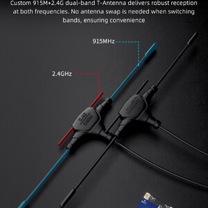 Приймач GEPRC ELRS 915M 2 4G C3 Gemini Xrossband RX