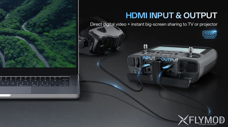 Апаратура радіокерування RadioMaster AX12 Android 2 4GHz Sub-G 900MHz 16CH