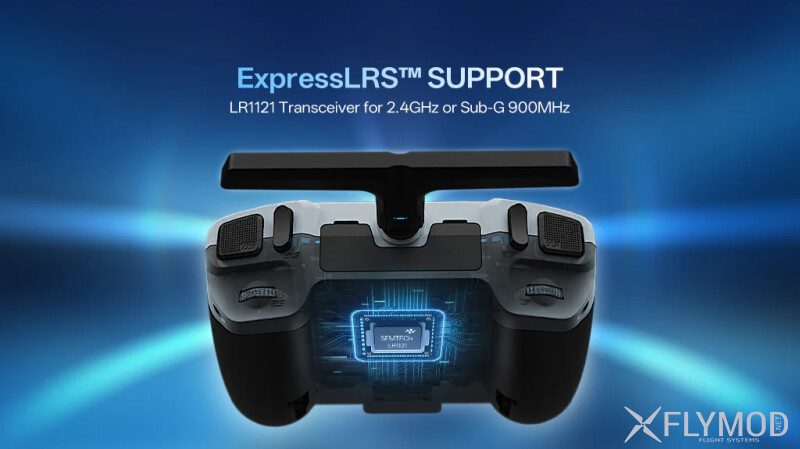 Апаратура радіокерування RadioMaster AX12 Android 2 4GHz Sub-G 900MHz 16CH