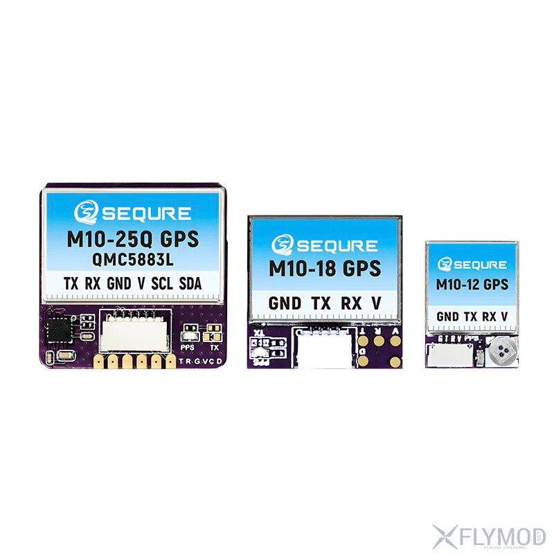Міні GPS модуль SEQURE M10-12 M10-18 M10-25Q з компасом