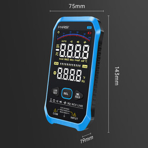 Цифровий Smart мультиметр FNIRSI S1 dimensions розмір