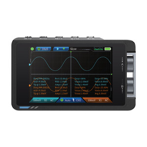 Цифровий осцилограф із вбудованим генератором сигналів FNIRSI DS215H 2-в-1 50MHz 250MS s