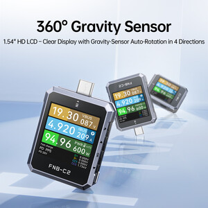 Тестер FNIRSI FNB-C2 USB Type-C PD 3 1