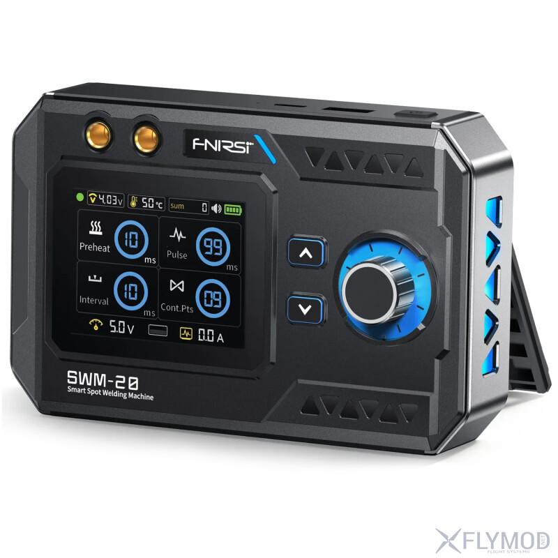 Портативний апарат точкового зварювання FNIRSI SWM-20 2-в-1 1200A