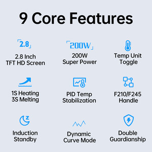 Паяльна станція FNIRSI DWS-200 F210 200W