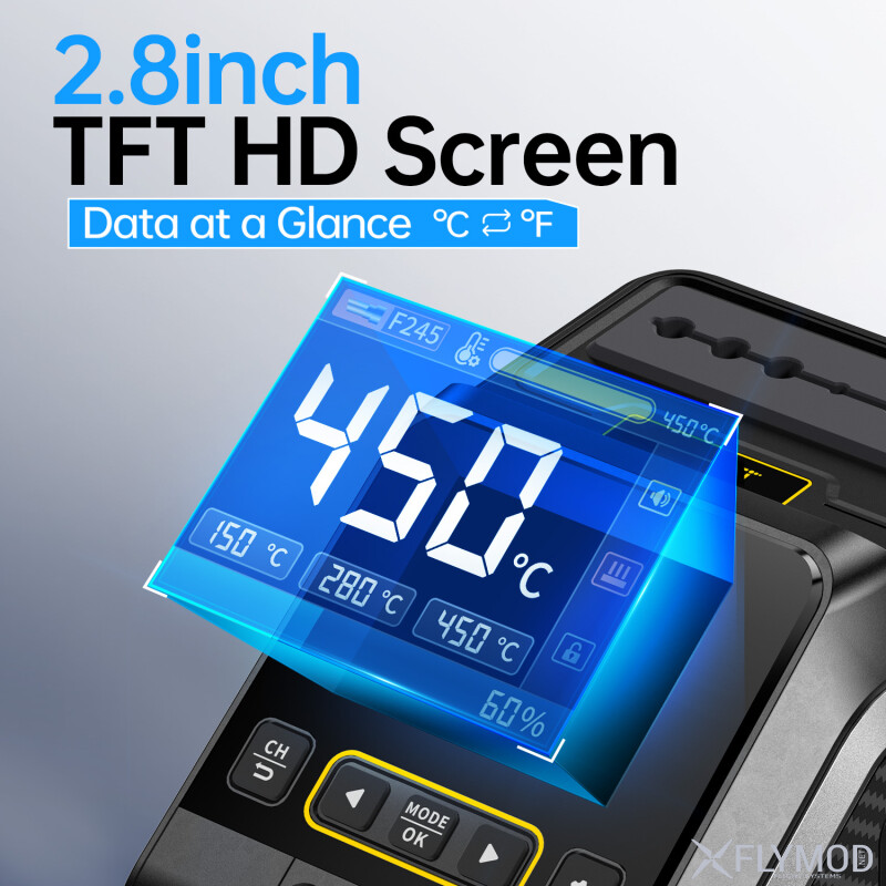 Паяльна станція FNIRSI DWS-200 F210 200W