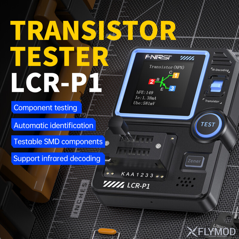Тестер FNIRSI LCR-P1 для електронних компонентів