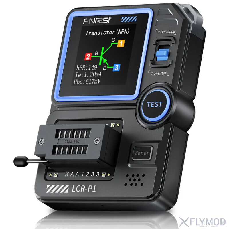 Тестер FNIRSI LCR-P1 для електронних компонентів