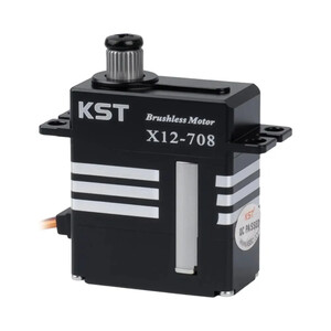 Безколекторний мікро сервопривід KST X12-708 з металевим редуктором
