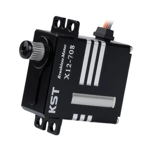 Безколекторний мікро сервопривід KST X12-708 з металевим редуктором