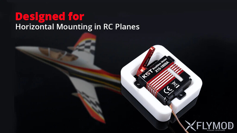 Цифровий сервопривід KST X15-1809A з металевим редуктором