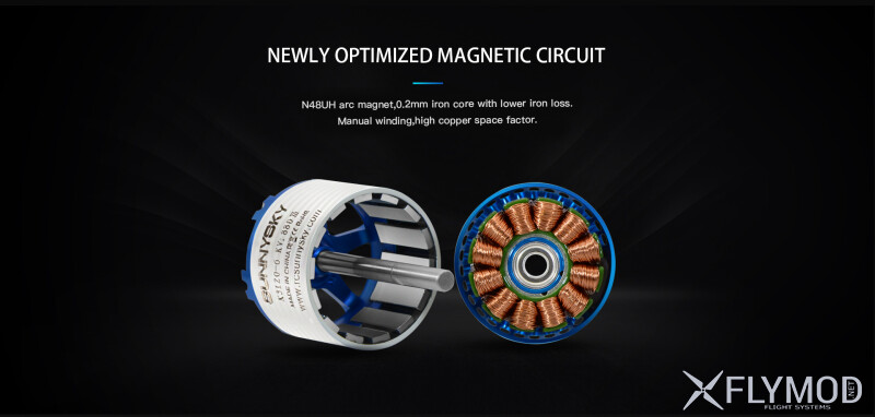 Безколекторний мотор SUNNYSKY X3120-III 760KV