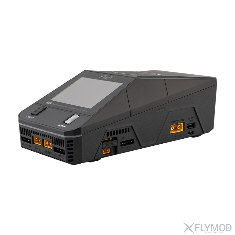 Зарядний пристрій ToolkitRC Q6AC AC 100Wx4 DC 250Wx4