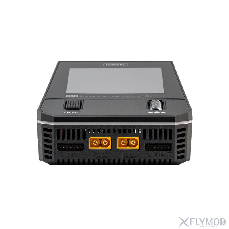 Зарядний пристрій ToolkitRC Q6AC AC 100Wx4 DC 250Wx4