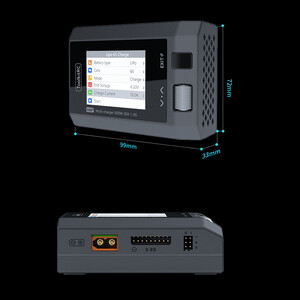 Зарядний пристрій ToolkitRC M8P DC 600W 20A