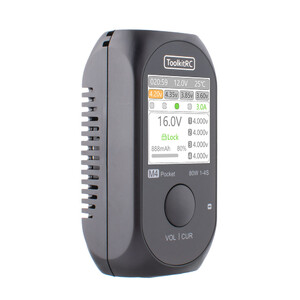 Зарядний пристрій ToolkitRC M4 Pocket 80W 5A 1-4S