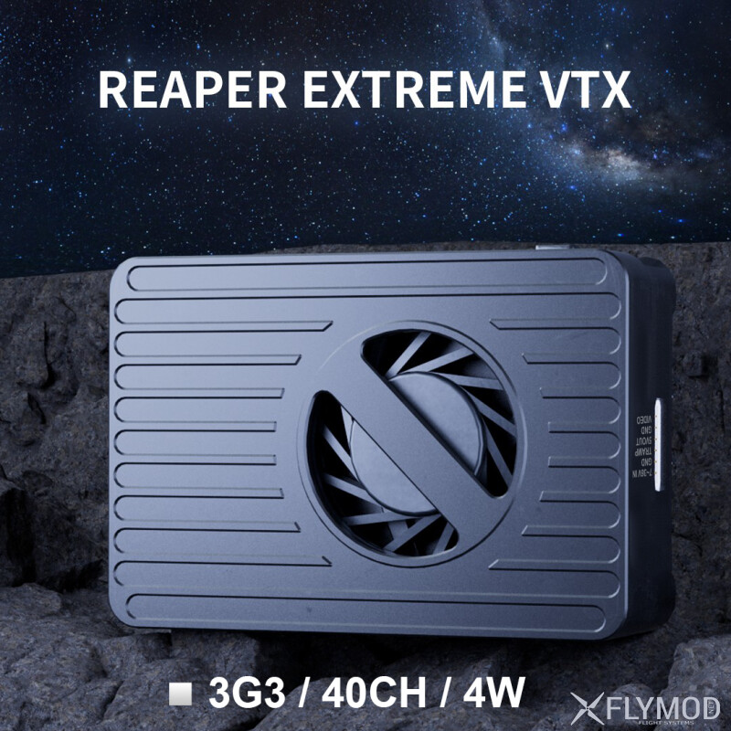Відеопередавач Foxeer Reaper 3 3G 4W VTX на 40 каналів